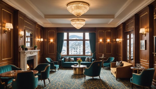 À la découverte de l'art déco au coeur de l'hôtel aiglon